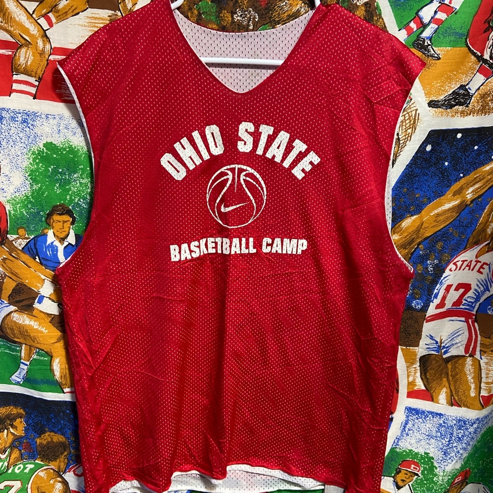 Vintage Nike Ohio State Basketball Camp Jersey